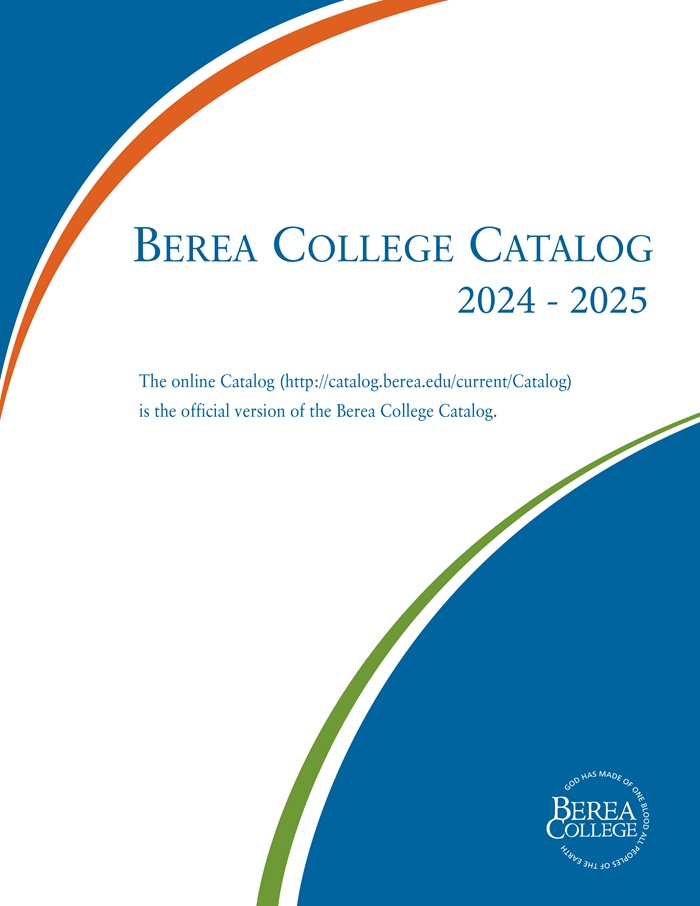 Berea Catalog Cover 2024-25