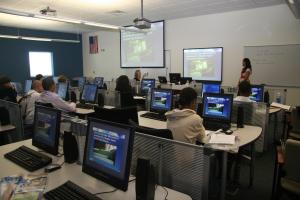 Students in classroom