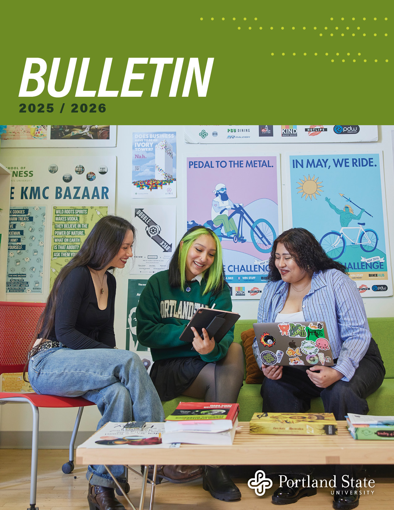 Group of three Portland State Students